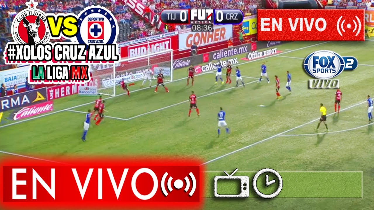 En Vivo Tijuana Vs Cruz Azul Fox Sports Jornada 10 2020 Youtube