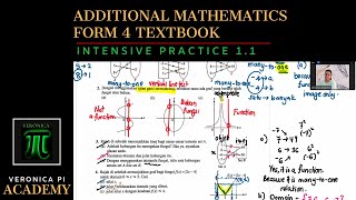 Intensive Practice 1.1 Additional Mathematics Form 4 (Textbook)
