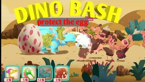 Dino Bash Android walk-through Gameplay Level 16