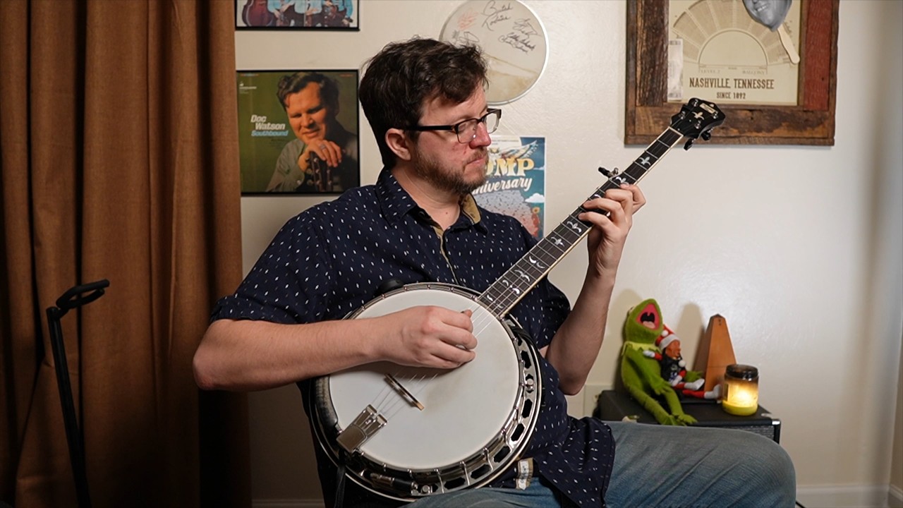Over the Waterfall for banjo - Walk on Boy for Mandolin - Just Load the Wagon for Clawhammer