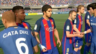 Getafe vs fc barcelona 16 september 2017 la liga santander gameplay
