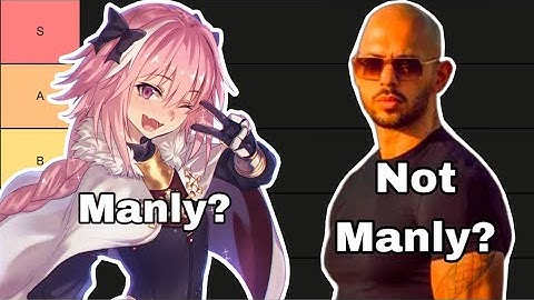 Things Manlier Than Being Manly