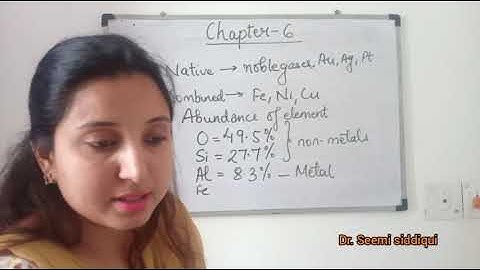 Class 12 General principles and processes of isolation of elements part 1