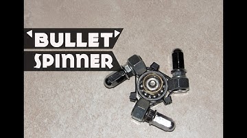 DIY Fidget Spinner - How to make a Bullet Spinner