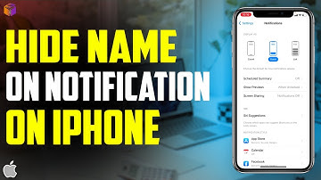 how to hide name on iPhone 2023 | F HOQUE |