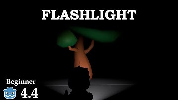 How create a flashlight and turn it on/off- Learn Godot 4 3D - no talking