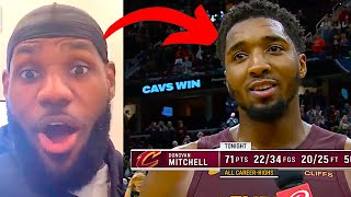 NBA PLAYERS REACT TO DONOVAN MITCHELL 71 POINTS VS BULLS | DONOVAN MITCHELL REACTION