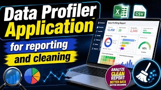 Data Profiler Application for reporting and cleaning screenshot 5