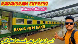 Karakoram Express: Lahore to Karachi Rainy Ride in New Coach | Scenic Journey