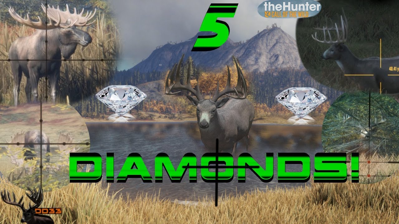 Hunter call of the wild diamond chart mazfruit