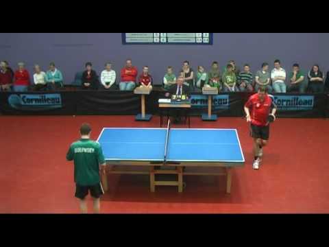 Table Tennis 2009 Green Garry Dodd Guernsey v Dave Cronin Jersey