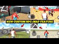 Custom Npc Feature Cheat Code in Indian Bike Driving 3D 🤯🔥| New Mini Map Chest code  | Harsh in Game