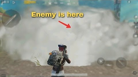 How to see enemy through smokes in PUBG | PUBG Mobile Tips and Tricks