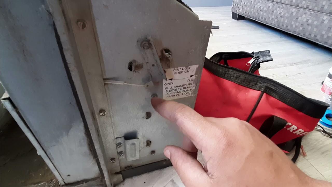 AMANA PTAC TEARDOWN 2010+ / HOW TO REPLACE PTAC FAN MOTOR YouTube