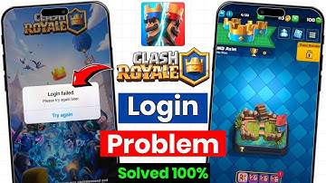 Clash royale login problem | How to fix clash royale login failed | Clash royale new update