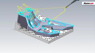 Mastercam 2020 | Tutorial 5-Achs Entgraten