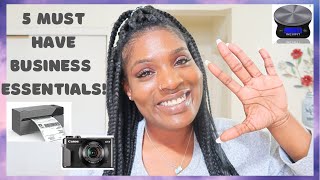 5 MUST HAVE BUSINESS ESSENTIALS 2021! What you need to start a online business in 2021!