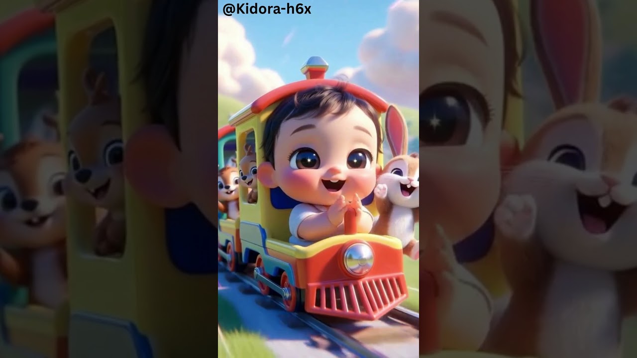 Clap Clap Baby Train 🚂👏 | Fun Baby Rhyme with Animals | Choo Choo Song for Kids