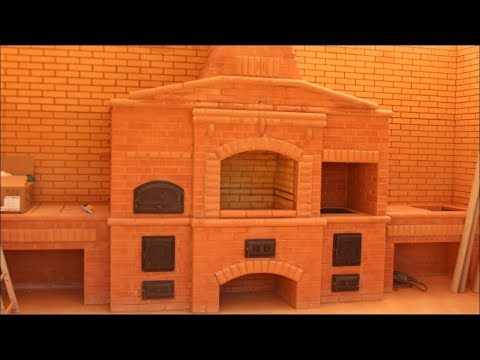 Как сделать садовый комплекс(барбекю)? За пол часа мастер класс .Обучающее видео