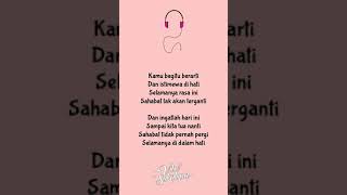 SAHABAT TAK AKAN PERGI - BETRAND PETO PUTRA ONSU \u0026 ANNETH DELLIECIA (Lirik lagu) #SHORTS | Story Wa