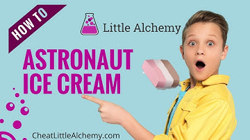 How To Make Astronaut  Ice-Cream in Little Alchemy