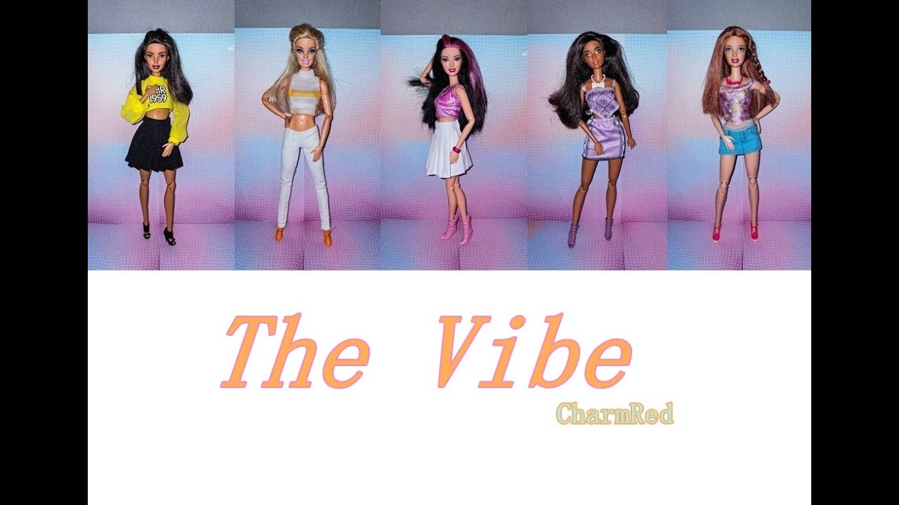 CharmRed - The Vibe (Lyrics) [EXID Barbie Version]