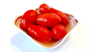 Газированные помидоры / Salted tomatoes