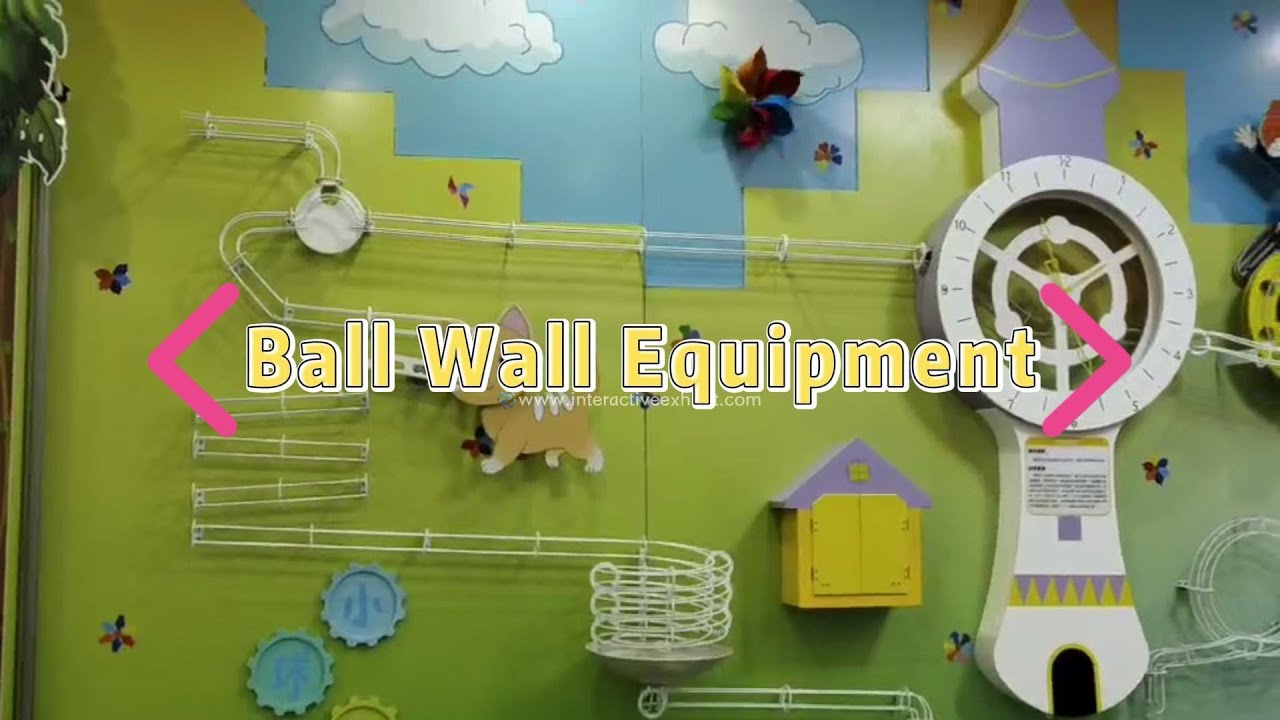 Ball Wall Science Exhibit | Explore STEM Kinetics via Interactive Flying Ball Maze