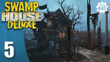 LETS BUILD IT! - Swamp House Deluxe - part 5 - (Fallout 4/PS4/MODS)