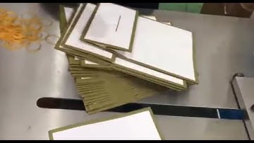 Oyang B400 Square Bottom Paper Bag machine | Shopping Bag | Shows Bag | running in customer factory