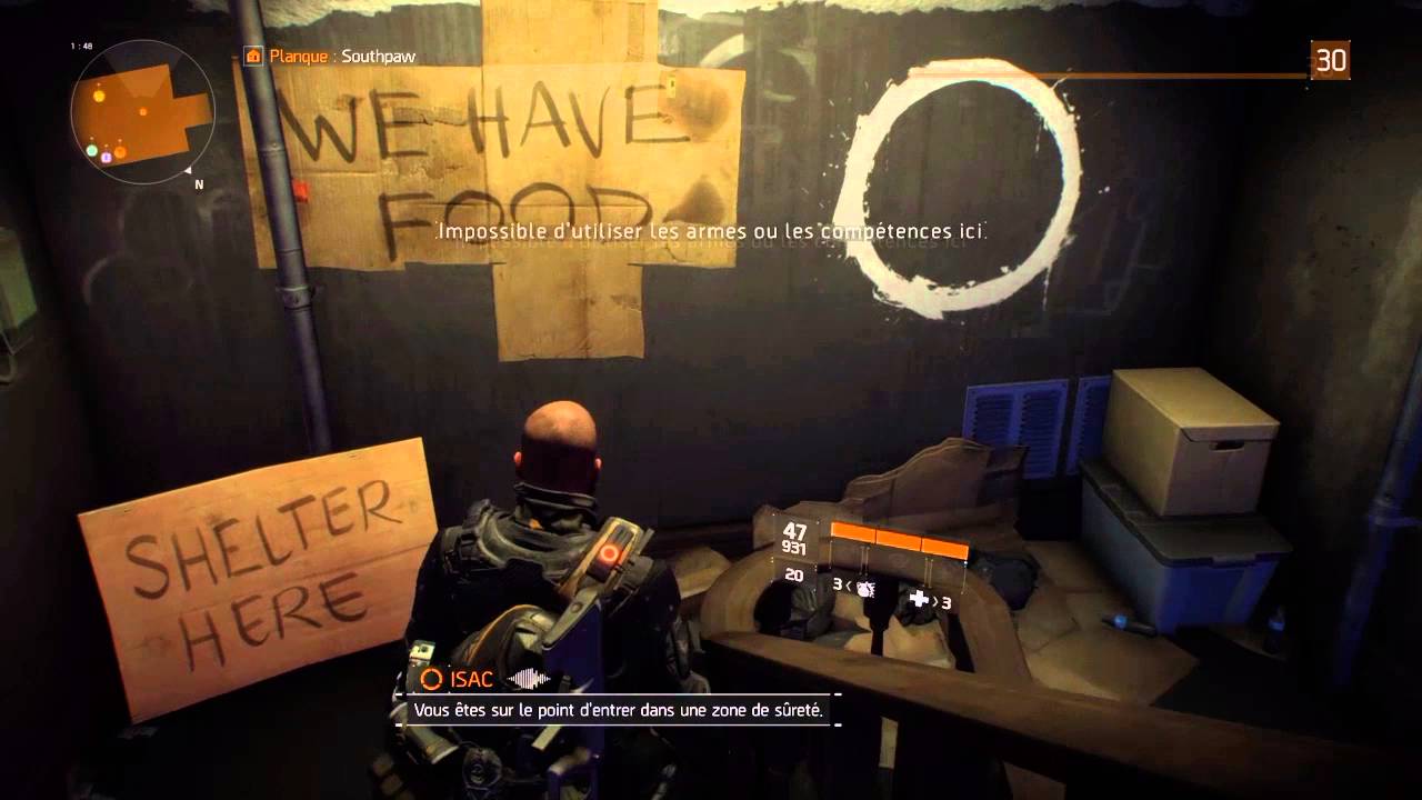 ISAC Audio Clips : Safe area