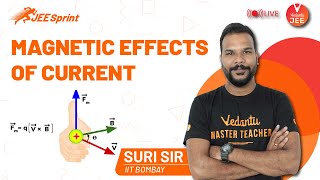 Magnetic Effects of Current | JEE Sprint ‍️ | JEE Physics | JEE Main 2021 | Suri Sir | Vedantu JEE