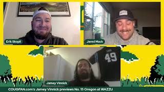 COUGFAN.com's Jamey Vinnick previews No. 15 Oregon at WAZZU