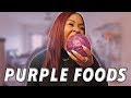 I ONLY ATE PURPLE FOODS FOR 24 HOURS CHALLENGE