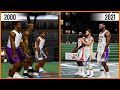 NBA 2K STREET BLACKTOP EVOLUTION [NBA 2K1 - NBA 2K21]