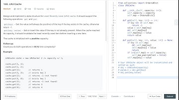 Amazon Coding Interview Question: LRU Cache