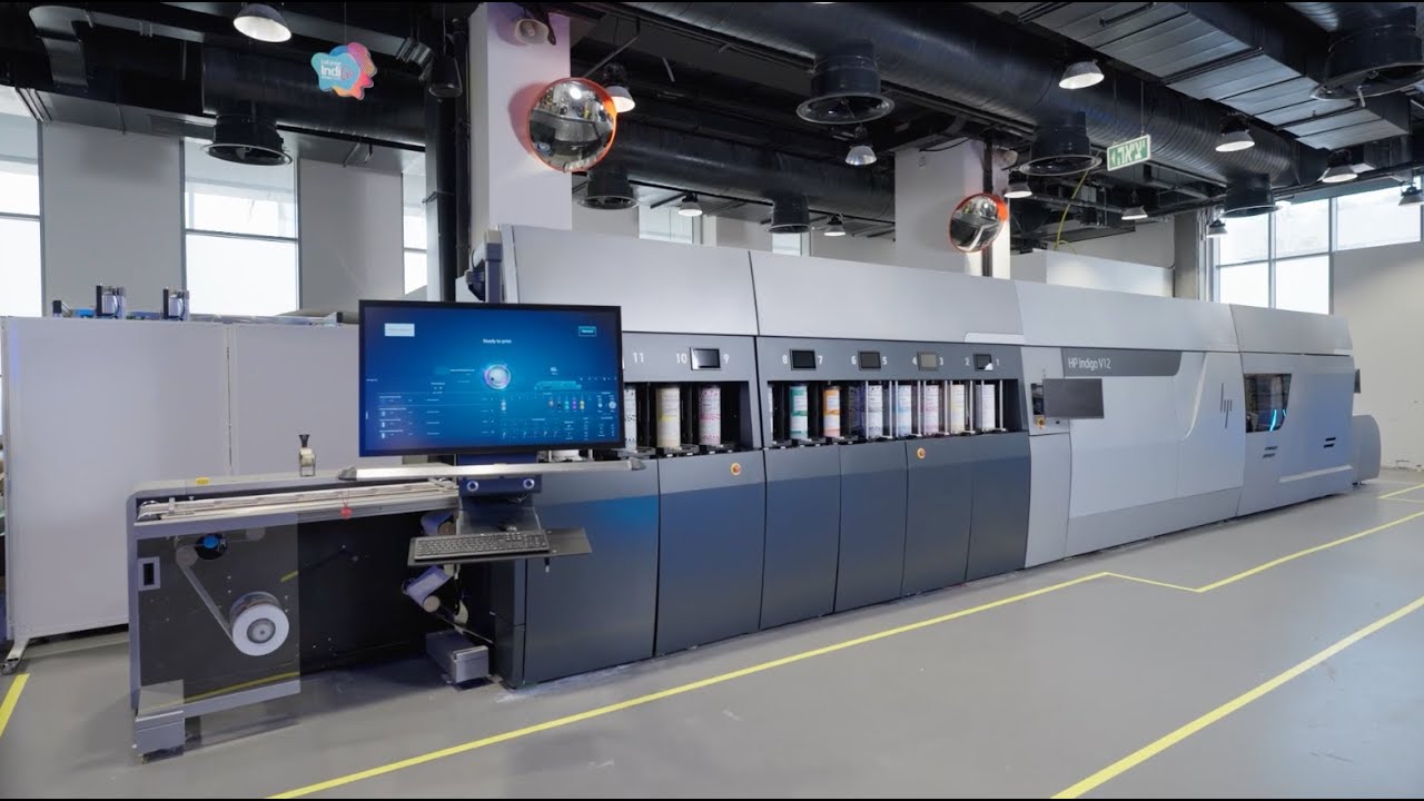 HP Indigo V12 Label Press: Multiply your earnings with 6 imaging engines!