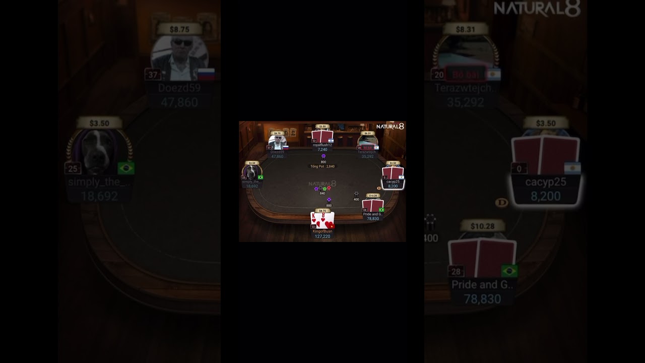 casinos like mfortune K8 siuted vs 77 vs K2 flip busnpoker poker pokertournament