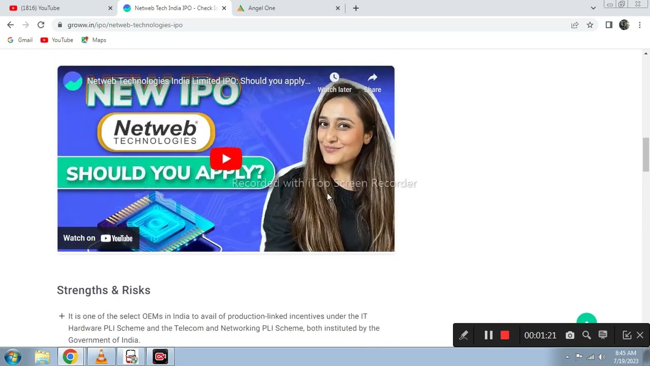 NetWeb IPO Apply or Not l netweb technologies ipo gmp l netweb technologies ipo subscription status