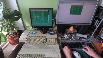 RemoteWB - remote desktop on Amiga 500