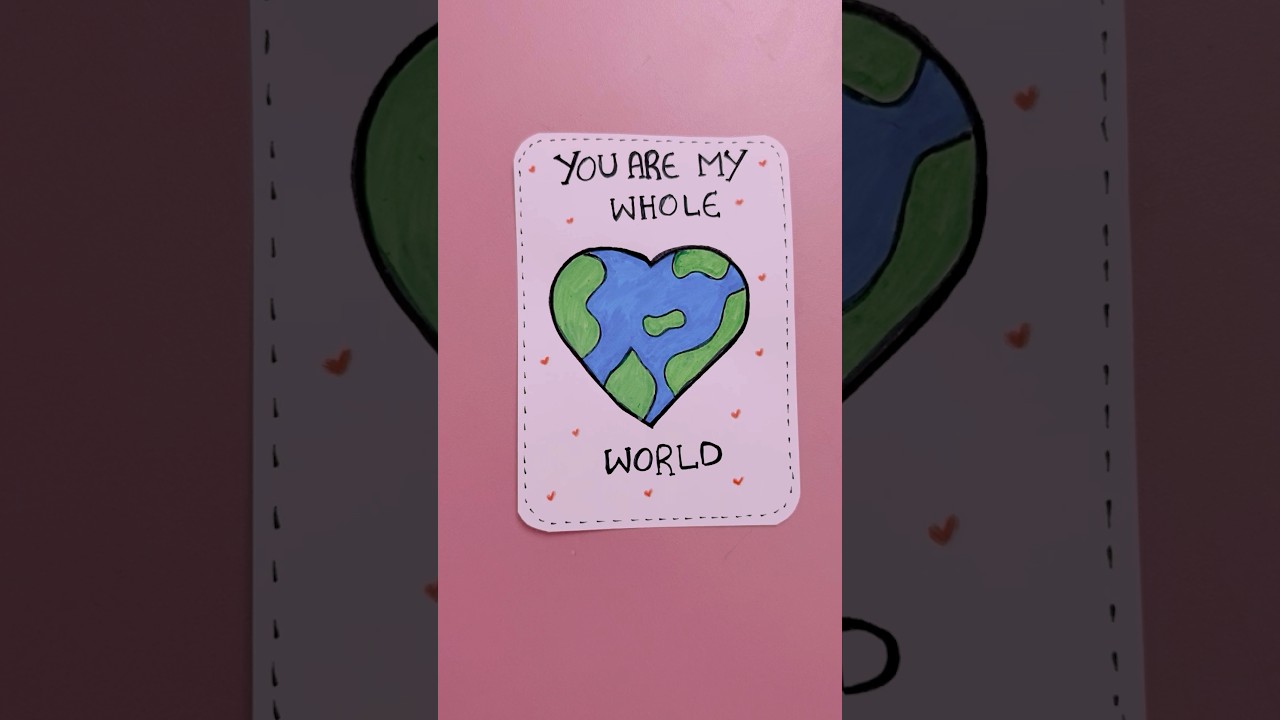 Handmade card for your loved ones | gift card ideas 