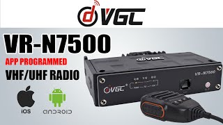 VERO VR-N7500 App Controlled Dual Band Mobile Radio screenshot 2