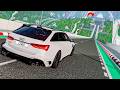 КРАШ ТЕСТ АУДИ В ИГРЕ BeamNG drive #automobile #симулятормашин #beamngdrive #crashdrive #offroad