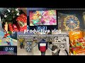 Productive vlog   christmas shopping anime binge wrapping gifts manga shopping