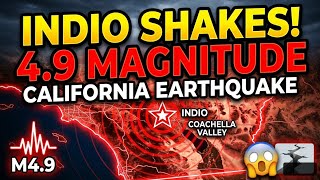 "It Sounded Like a Huge Gust of Wind" — Inside the 4.9 Indio Earthquake #news 