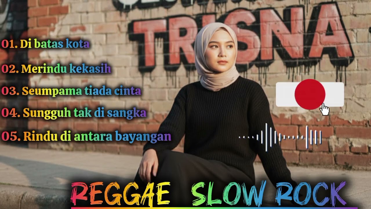 REGGAE SLOW ROCK - Trisna || lagu slowrock versi reggae teman santai 