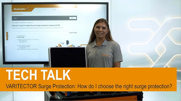 TECH TALK || VARITECTOR Surge Protection: How do I choose the right surge protection?