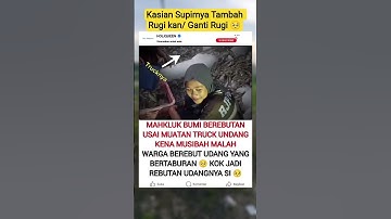 Warga Yang Ambil, Ruginya Ke Supirnya Itu 🥺 #reels #shortvideo #fypviral