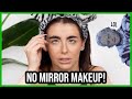 NO MIRROR MAKEUP CHALLENGE! lol i was NOT expecting the outcome