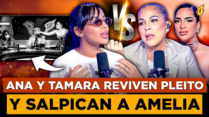 ANA CAROLINA SE DESAHOGA POR LA SALIDA DE AMELIA ALCANTARA DE FOGARATE “TAMARA LE FRENA LA BOCA”